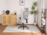 500LBS Big and Tall Office Chair Mesh Breathable, Gaming Chair with Adjustable Backrest Height & 10203488
