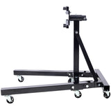 ZNTS Folding Engine Stand 2000 LBS Capacity Motor Hoist 360 Degree Adjustable Mounting Head Dolly Mover 99540283