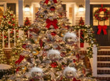 6PCS Set 3.9" Glass Christmas Ornaments Decorative Hanging Balls for Tree & Holiday Party Decor 97954427