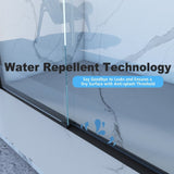 56-60"x70" Aluminum Frame Double Sliding Shower Door,Bypass Bathroom Sliding Door with Premium 5/16" W2011P197883