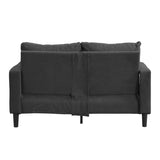 57 " High Resilience Loveseat Sofa, Wooden Frame 2 Seat Sofa, Comfy , Small Space Saving Modern W2297P264503