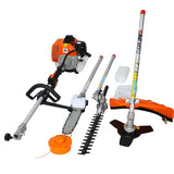 4 in 1 Multi-Functional Trimming Tool, 33CC 2-Cycle Garden Tool System with Gas Pole Saw, Hedge W46538844