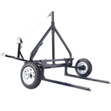 Adjustable Bale Mover,ATV/ UTV/ Truck Universal Round Hay Bale Trailer,1500lbs W465P187106