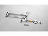 Wall Mount Folding Kitchen Pot Filler Faucet W2287142926