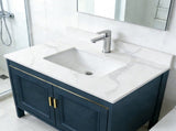 31-inch Quartz Bathroom Vanity Top, 3/4" Thick with Undermount Single Bowl Middle Sink, 4 Inch High W2699P459403