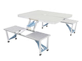 One Piece Folding Table and Chair Aluminum Alloy 66376598