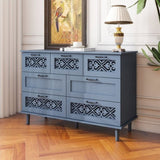 7 Drawer Cabinet, American Furniture, Suitable for Bedroom, Living Room, Study W688124208