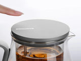 Heat-resistant glass teapot, magnetic switch, Gunmetal Black 500mL 85041937