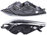 2PCS Front Left & Right HID/Xenon Headlights with AFS Fit for 2014-2018 BMW X5 F15 F85 63117317109 78076018
