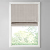 Basketweave Room Darkening Cordless Roman Shade B035129722