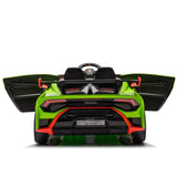 ZNTS Lamborghini Huracan Sto 24V Kids Electric Ride-On Drift Car: Speeds 1.86-5.59 MPH, Ages 3-8, Foam W1396P155008