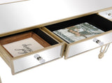 Three Drawers Mirror Table Dressing Table Console Table 93275283