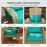 Outdoor Rattan Fire Pit Chairs 15710942