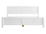 Full Pine Single-Layer Core Vertical Stripe Full-Board Curved Head With The Same Foot Wooden 43901320