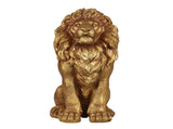 24" Outdoor Lion Statue, Magnesium Oxide Stone Composite Animal Sculpture Statue Decor for Front W6572P574258