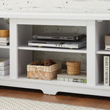 Modern Farmhouse TV Media Stand, Large Barn Inspired Home Entertainment Console, for TV Up to 70'', W1758P147681