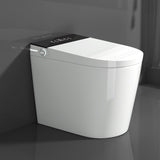Compact Smart Toilet with Bidet Seat Built-in, Modern Tankless Design with 23.25" Depth, Open W2826P252047