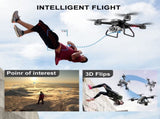 2026 V14 Professional Drone 6K HD Dual Camera Wifi FPV Portable RC Quadcopter 2 BATTERY,Drones 17039321