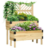 Wooden PlanterFlower shelf,Wood Planter Box 41704676