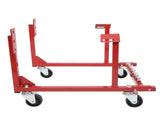 1000lb Auto Engine Cradle Stand for Chevrolet Chevy V8 Red 62393085