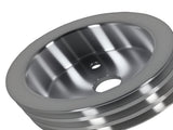 Short Pump Aluminum Triple 3 Groove Crankshaft Pulley fit for Small Block Chevy SBC 86670789