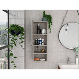 Milwaukee Medicine Cabinet, Two Shelves, Single Door Cabinet, Two Interior Shelves B128P148941