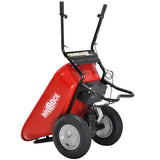 ZNTS RedRock Wheelbarrow Utility Cart Electric Powered 24V DC 180W AGM Battery 330lbs Max 46785305