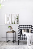 16" x 23" Rectangular Wooden Wall Mirrors with Distressed White Frame, Vertical or Horizontal, Home W2078124317