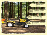 Ride-On Construction Vehicle Toy Kids Bulldozer/Excavator with Real Dirt Bucket, 6 Wheels & Cargo 93221001