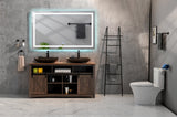 84*48 LED Lighted Bathroom Wall Mounted Mirror with High LumenAnti-Fog Separately Control

bedroom W1272115395