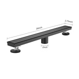 24 Inches Linear Shower Drain, Included Hair Strainer and Leveling Feet W2287P148563