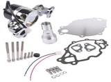 Electric Water Pump Kit Chrome for Small Block Ford 289 302 High Volume Flow 68982214
