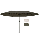 Outdoor beach umbrella/Double-Sided Market Umbrella 70999440