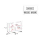 Bouti 19.7" H x 31.5" W Double Door Mirror Medicine Cabinet, Three interior Shelves for Bathroom, B200P240249