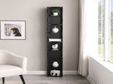 8-layer adjustable shelf ultra-thin bookshelf with a wavy border design, which is more aesthetically W487P339358