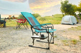 Camping Directors Chair, Heavy Duty,Oversized Portable Folding Chair with Side Table, Pocket for W640P224442