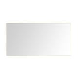 84in. W x48 in. H Metal Framed Bathroom Mirror for Wall, Rectangle Mirror, Bathroom Vanity Mirror W1272101958