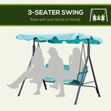 3-Seat Patio Swing Chair 78141268