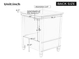 20" Bathroom Vanity with Sink, Bathroom Cabinet with Two Doors, Magnetic Door Stopper and Adiustable N725P195132B