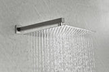 ZNTS 12" Rain Shower Head Systems Wall Mounted Shower 16920585