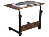 Rolling & Height adjustable P2 15MM Chipboard & Steel Side Table with Baffle 74177714