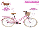 Steel Frame,Multiple Colors, for 10Years Old Girls Bike,24 inch wheel W1019P352663