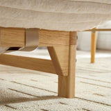 Accent Armless Lazy Sofa, Casual Single Sofa, Corduroy Fabric, For Living Room And Bedroom , With W876P304516