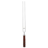 6Pcs Stainless Steel U shaped Barbecue Fork Skewers with 2Pcs Silicone Baking Oil BBQ Brush 19665032