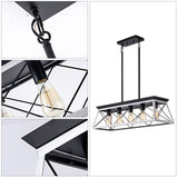 (Same as W134065438/L1001) 5-Light Farmhouse Chandeliers For Dining Room white(No Bulbs) W1340P206634