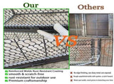 83"Thickened Chicken Coop Durable Pigeon Cage Outdoor Use Comfortable Poultry Cage For Home Breeding 42757981