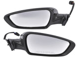 Left & Right Side Black Power Heated Mirror with Signal Light Fit for Kia Forte LX Sedan 4-Door 1.8L 84154169