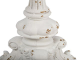 D22.5x27" Antique White Round Side Table, French Country W2078P290098