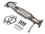 Exhaust Front Flex Pipe without Oxygen Sensor Ports Compatible with Hyundai Sonata 2011-2015 Kia 37313076