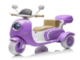 12V Two motors Kids Ride On Level Up Two-seater Electric Motorcycle,Three-wheel Toy W1578P295836